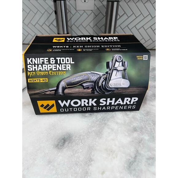 Work Sharp Knife & Tool Sharpener Ken Onion Edition WSKTS-KO Complete w/ Bag DVD - Picture 1 of 15